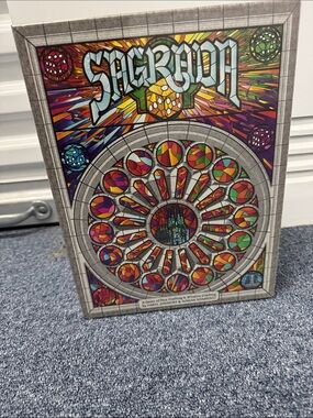 Sagrada Board Game Box - Brand New, Never Opened  Stained Glass Art Game